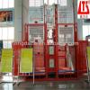 Double Cages SC200 200GP HONGDA Construction Elevator #1 small image