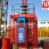 HONGDA HIGH QUALITY Construction Passenger Elevator SC200 200 Double Cages #1 small image