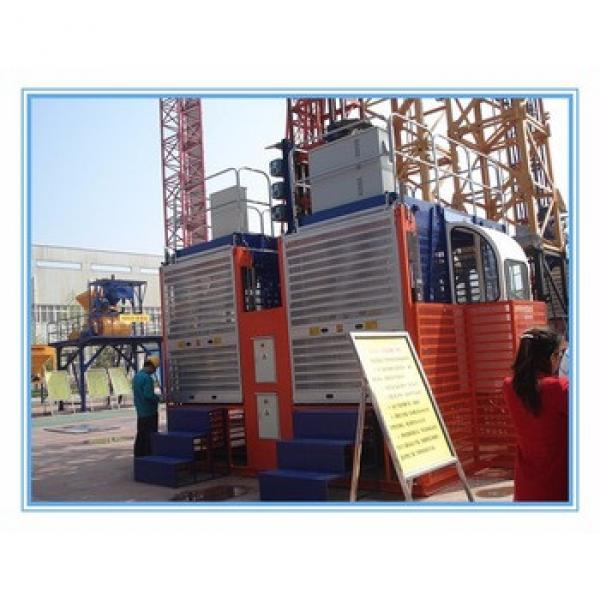 Chinese Manufacturer SCD200 200 HONGDA Double Cage Construction Elevator With Good Price #1 image