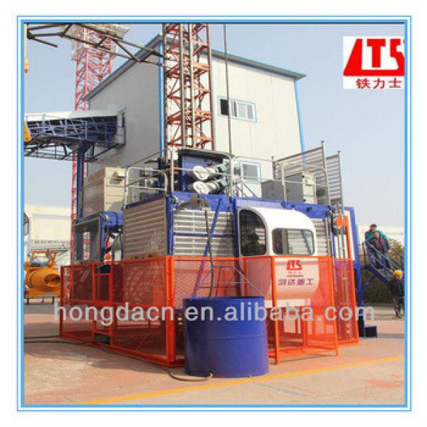 HONGDA 2t With Double Cages SC200 200XP Construction Elevator #1 image