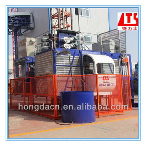 Shandong HONGDA SC200 200P Double Cage Construction Elevator Lift Made in China #1 image