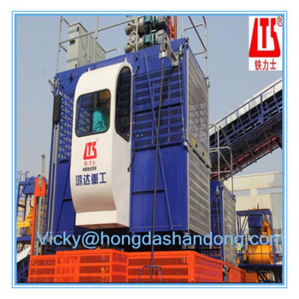 HONGDA SC200 200 With Double Cage Construction Lift #1 image